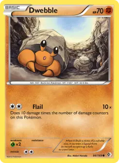 Pokémon-Karte Dwebble 084/149