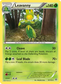 Pokémon-Karte Leavanny 010/135