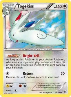 Pokémon-Karte Togekiss 104/135