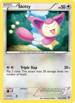 Pokémon-Karte Skitty 109/135