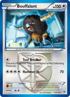 Pokémon-Karte Bouffalant 114/135