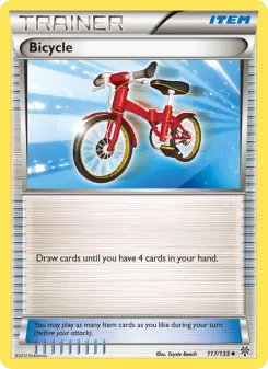 Pokémon-Karte Bicycle 117/135
