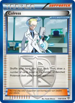 Pokémon-Karte Colress 118/135
