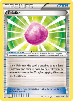 Pokémon-Karte Eviolite 122/135