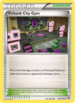 Pokémon-Karte Virbank City Gym 126/135