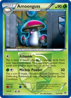 Pokémon-Karte Amoonguss 013/135