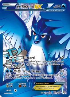 Pokémon-Karte Articuno-EX 132/135