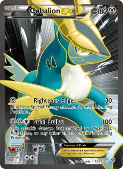 Pokémon-Karte Cobalion-EX 133/135