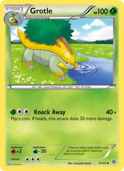 Pokémon-Karte Grotle 002/135