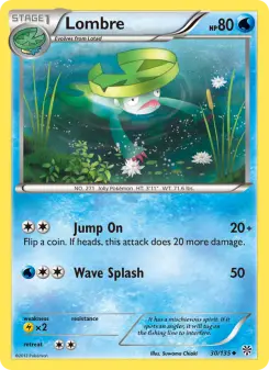 Pokémon-Karte Lombre 030/135