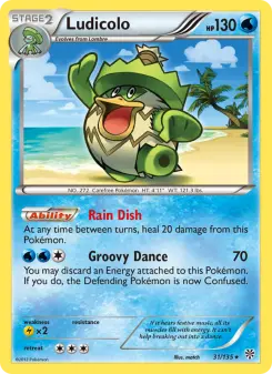 Pokémon-Karte Ludicolo 031/135