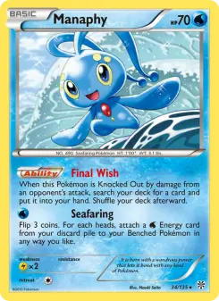 Pokémon-Karte Manaphy 034/135