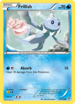 Pokémon-Karte Frillish 038/135