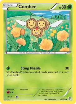 Pokémon-Karte Combee 004/135