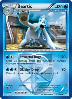 Pokémon-Karte Beartic 041/135