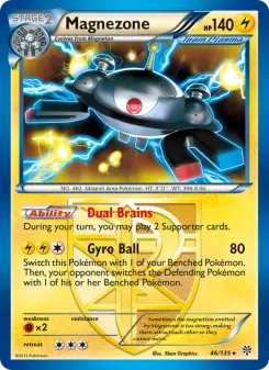 Pokémon-Karte Magnezone 046/135