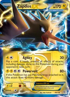 Pokémon-Karte Zapdos-EX 048/135