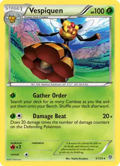 Pokémon-Karte Vespiquen 005/135