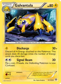 Pokémon-Karte Galvantula 051/135