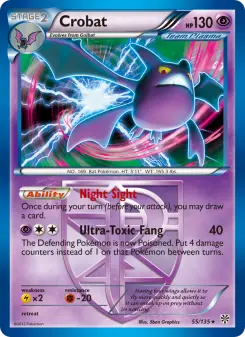 Pokémon-Karte Crobat 055/135