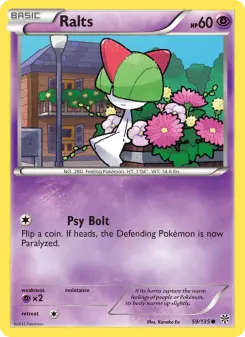 Pokémon-Karte Ralts 059/135