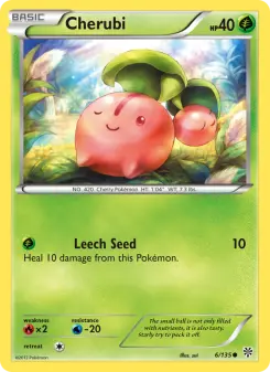 Pokémon-Karte Cherubi 006/135