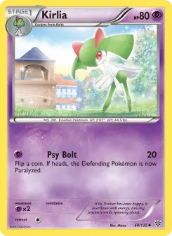 Pokémon-Karte Kirlia 060/135