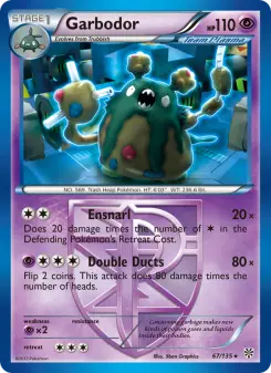 Pokémon-Karte Garbodor 067/135