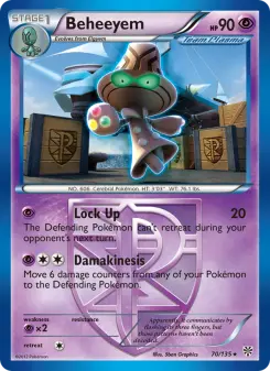 Pokémon-Karte Beheeyem 070/135