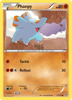 Pokémon-Karte Phanpy 071/135