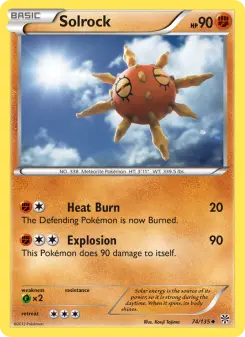 Pokémon-Karte Solrock 074/135