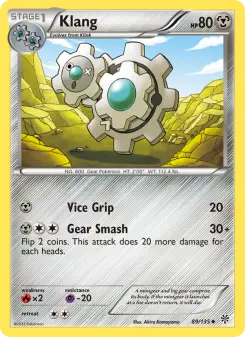 Pokémon-Karte Klang 089/135