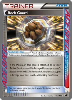 Pokémon-Karte Rock Guard 108/116