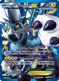 Pokémon-Karte Thundurus-EX 110/116