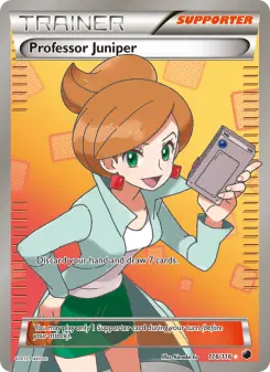 Pokémon-Karte Professor Juniper 116/116