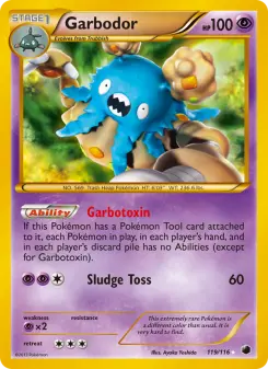 Pokémon-Karte Garbodor 119/116