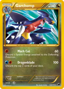 Pokémon-Karte Garchomp 120/116
