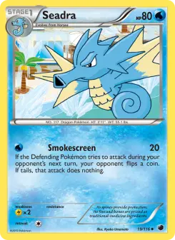 Pokémon-Karte Seadra 019/116