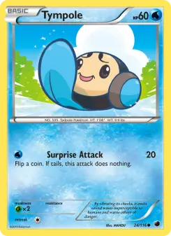 Pokémon-Karte Tympole 024/116