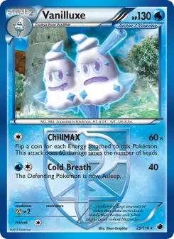 Pokémon-Karte Vanilluxe 029/116