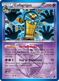 Pokémon-Karte Cofagrigus 056/116
