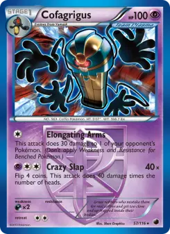 Pokémon-Karte Cofagrigus 057/116