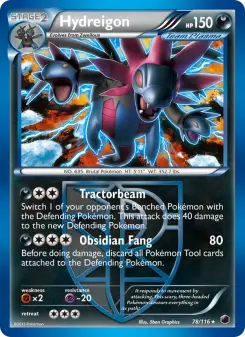 Pokémon-Karte Hydreigon 078/116