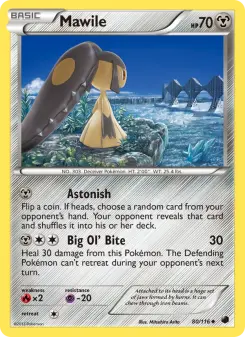 Pokémon-Karte Mawile 080/116