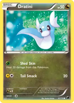 Pokémon-Karte Dratini 081/116