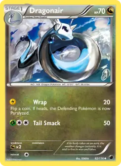Pokémon-Karte Dragonair 082/116
