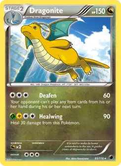 Pokémon-Karte Dragonite 083/116