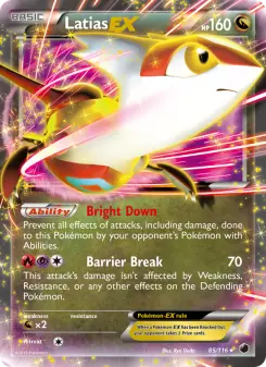 Pokémon-Karte Latias-EX 085/116