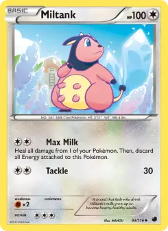 Pokémon-Karte Miltank 093/116
