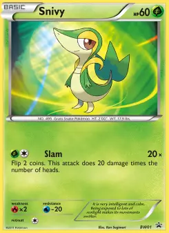 Pokémon-Karte Serpifeu BW01